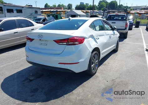 2018 Hyundai Elantra Sel from USA, damaged, VIN 5NPD84LF7JH334788